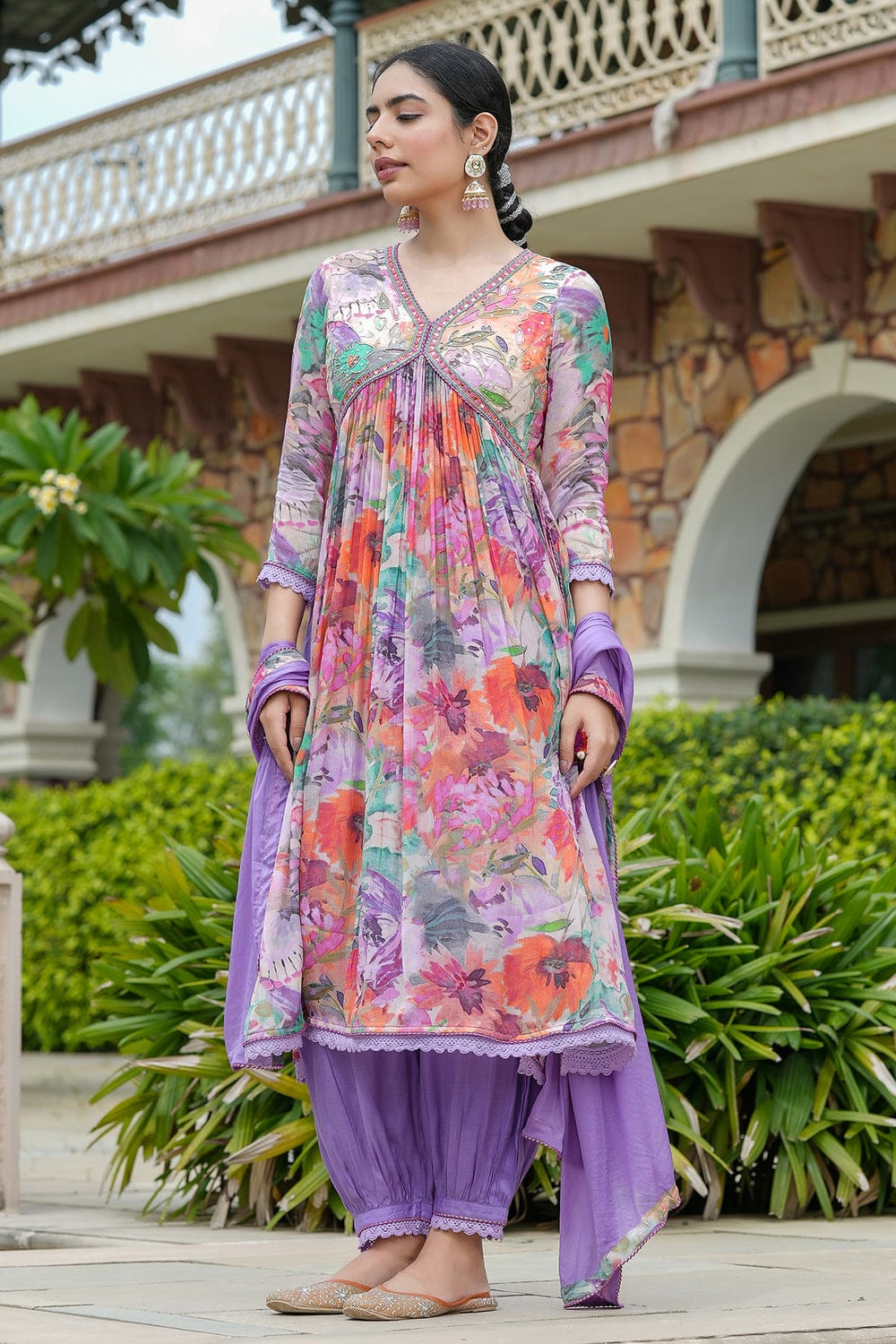 Cotton Kurta Pant & Duppata Set For All Day Comfort
