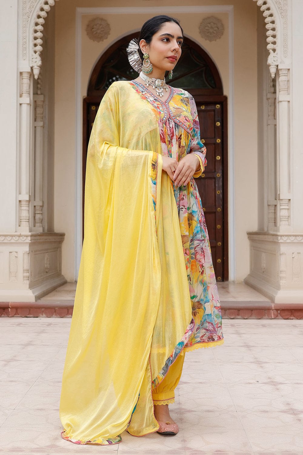 Cotton Kurta Pant & Duppata Set For All Day Comfort
