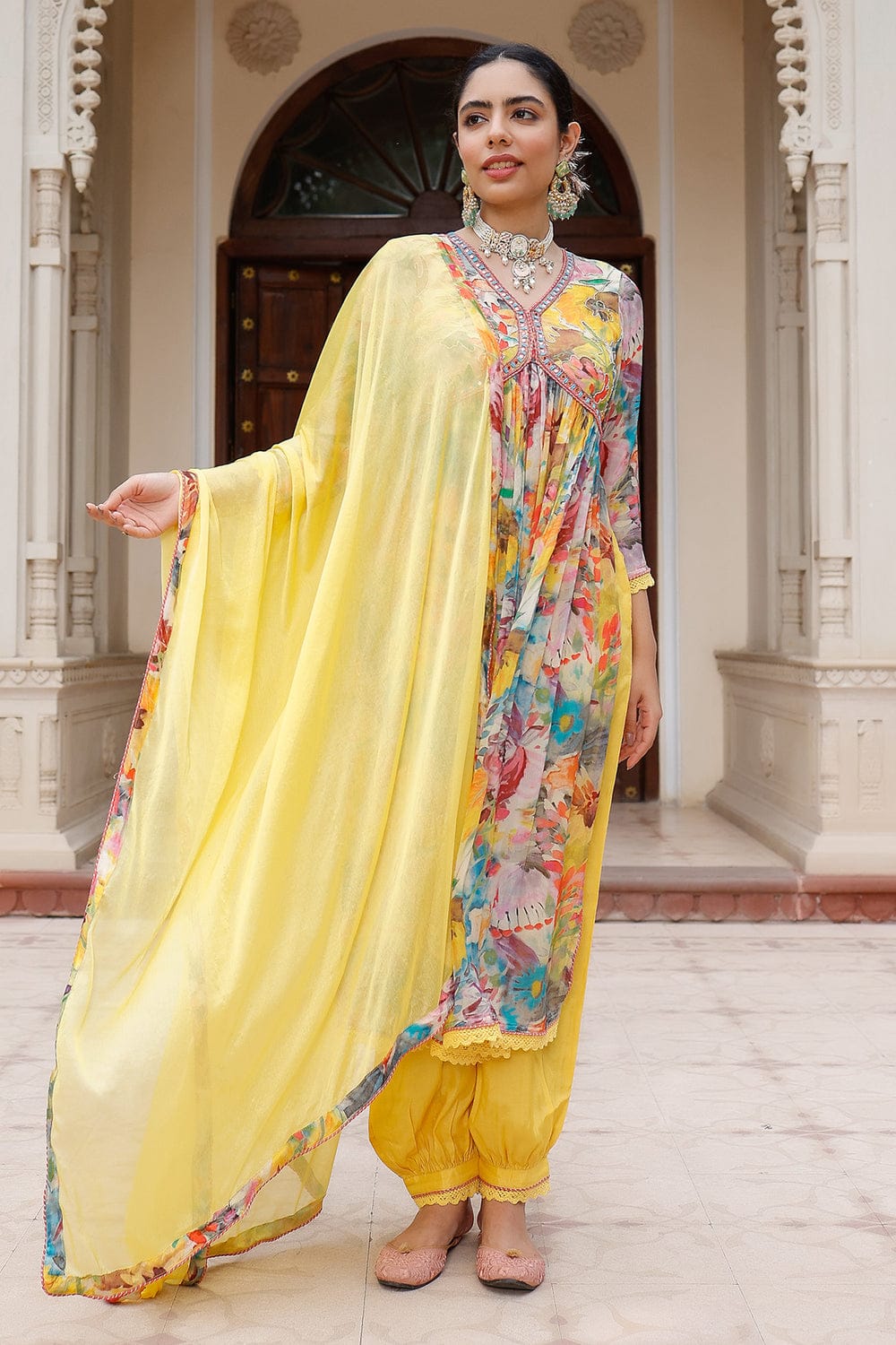 Cotton Kurta Pant & Duppata Set For All Day Comfort
