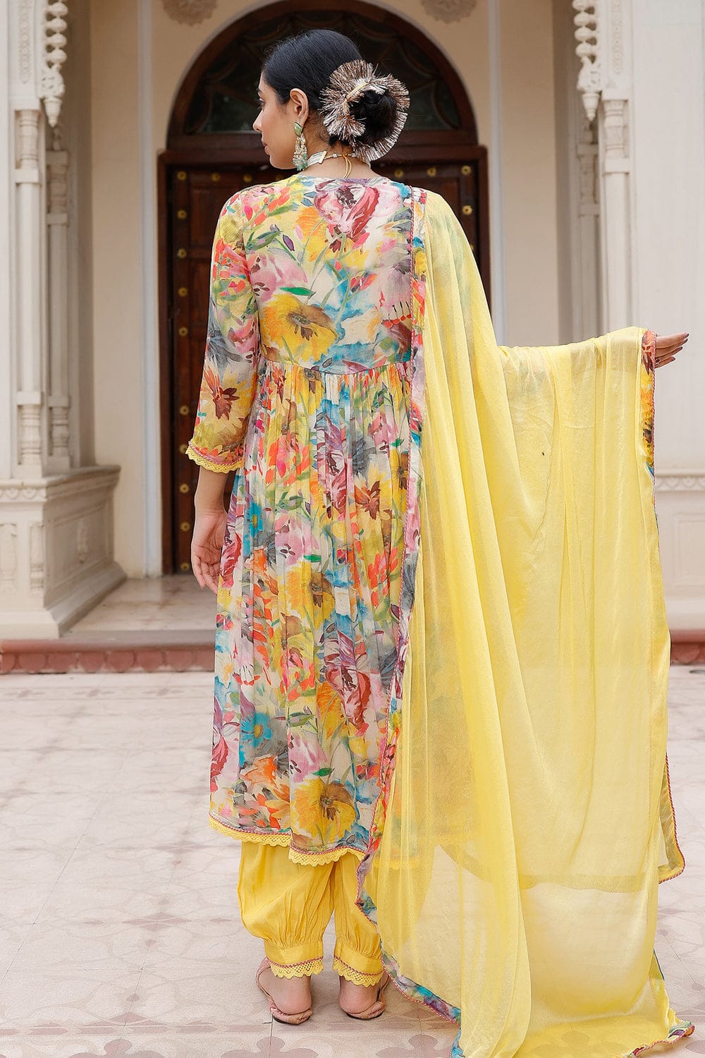 Cotton Kurta Pant & Duppata Set For All Day Comfort